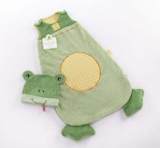 Baby Aspen sLEAPy Baby Frog Snuggle Sack Gift Set