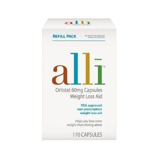 Alli, 60mg, 170 Count Refill Pack