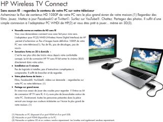 HP Wireless TV Connect   Achat / Vente ACQUISITION AUDIO VIDEO HP