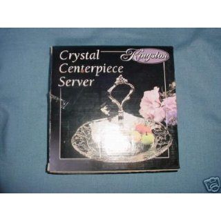 Crystal Centerpiece Server Dish 