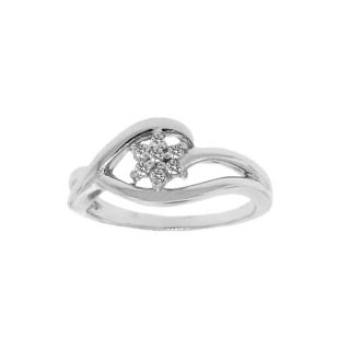 10ct tdw diamond flower ring msrp $ 108 00 sale $ 32 03 off msrp