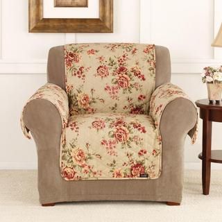 Sure Fit Lexington Floral Furniture Friend Chair Cover