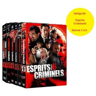 DVD Esprits Criminels 1 à 6 en DVD SERIE TV pas cher