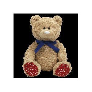 Ty Beanie Buddy   Independence the Bear with Red Paws with