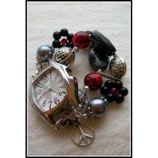 Beads with Bling Handmade Beaded Twilight Watch Band Today $16.49 3.5
