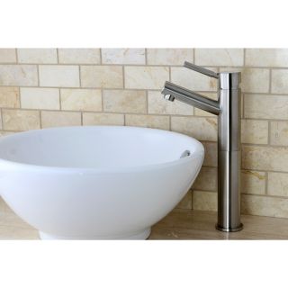Satin Nickel Faucet and Vitreous China Sink Today $250.99