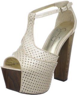  Jessica Simpson Womens Dany2 Wooden Platform,Frost,11 M US Shoes