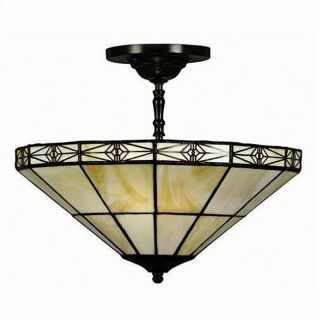 Tiffany style Geometric Mission style Hanging Lamp Today $95.99 4.5