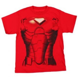 Marvel The Invincible Iron Man Flip Face Boys Shirt