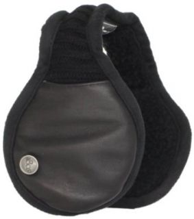 180s Mens Pilot Ear Warmer, Black, One Size Clothing
