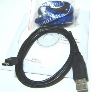 Motorola RAZR V3/V220 PC Sync Cable with Software and Neckstrap