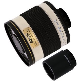 Bower 500mm/1000mm F6.3 Sony Mirror Lens