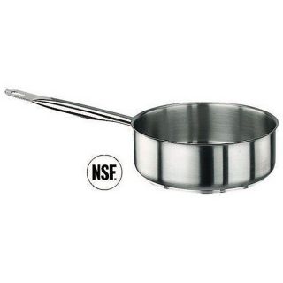 Paderno Stainless Steel 14.125 inch Saute Pan