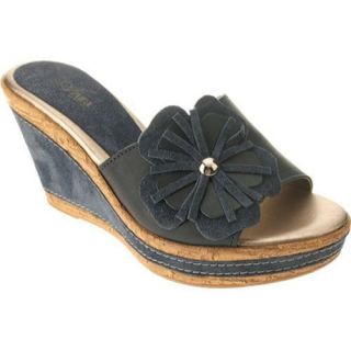 Womens Azura Narcisse Blue Leather Today $88.95