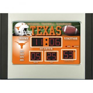 Texas Longhorns Scoreboard Desk Clock