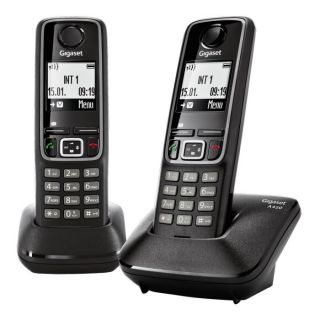 Gigaset A420 Duo   Téléphone sans fil 2 combinés mains libres, son