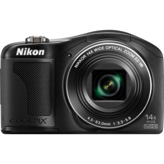 Nikon Coolpix L610 16MP Black Digital Camera