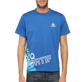 LE COQ SPORTIF T shirt Fibula Homme Bleu royal   Achat / Vente T SHIRT