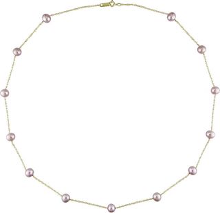 gold cultured fw pink pearl necklace 5 5 6mm msrp $ 119 88 today $ 53
