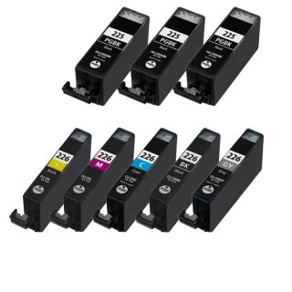 Canon PGI 225Bk CLI 226 Compatible Black / Color Ink Cartridges (Pack