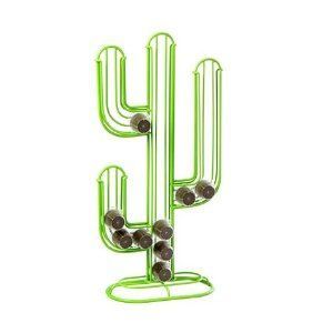 DISTRIBUTEUR CAPSULES Tour Capsules Nespresso Design Cactus Vert