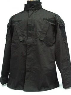 SWAT USMC US Army Black BDU Uniform Set Shirt Pants