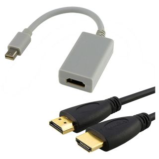 BasAcc 6 foot Cable/ HDMI Adapter for Apple MacBook Pro Today $9.20 4
