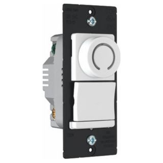 Pass & Seymour DR703PWV 700W White 3 Way Rotary Dimmer