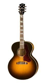 Gibson J 185 Acoustic Electric Guitar, Vintage Sunburst