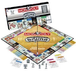 San Antonio Spurs Monopoly Toys & Games
