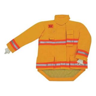 Morning Pride LTO 240D Turnout Coat, Ylw, 3XL, Nomex/Stedair 3000