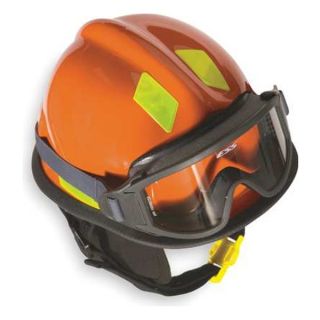 Cairns C MOD B6B2A7200 Fire and Rescue Helmet, Orange, Modern