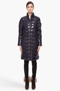 Moncler Hooded Moka Coat for women