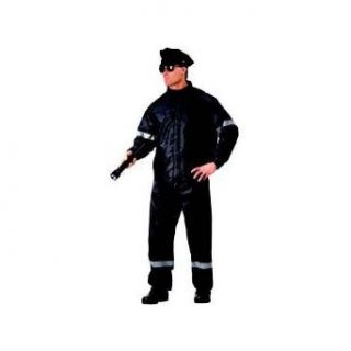 Hi Visibility Reflective Police 2 Piece Rain Suit