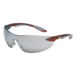 Uvex By Honeywell S4413 Safety Glasses, Slvr Mirror, Scrtch Rsstnt