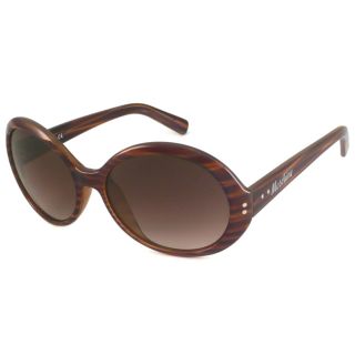 Moschino Womens MO543 Oval Sunglasses Today $61.99 Sale $55.79 Save