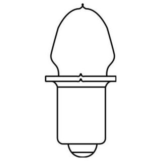 GE Lighting PR2/BP2 Flashlight Repl. Lamp, PR2, B3 1/2, 1W, 2PK
