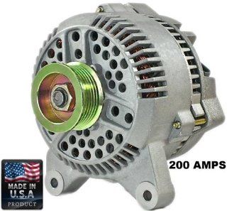 New 200 Amp High Output Alternator for Ford E series F series 1997