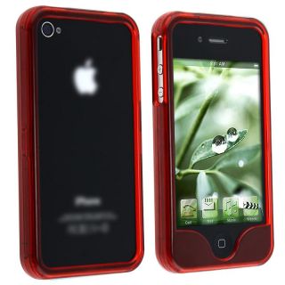 Red Bumper Case for Apple iPhone 4