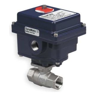 Dynaquip Controls EHS24AJE21H Ball Valve, Electric, 3/4 In NPT, SS