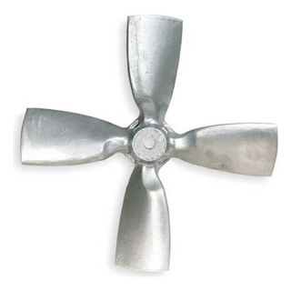 Dayton 4C386 Fan Blade, 12in, 5/8bore