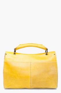 CARVEN Yellow Day Bag for women