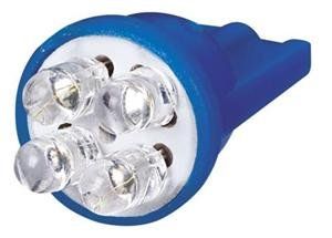 LED Replacement Bulbs, 4 Diode Blue 194 Bulb RM 1962B  