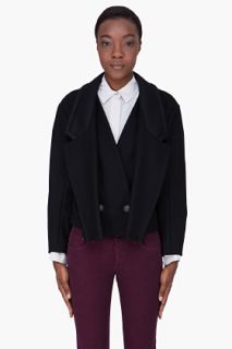See by Chloé Black Double Collar Jacket for women