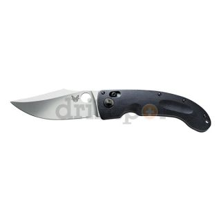 Benchmade 746 Folding Knife, Fine, Clip Point, Blk, 3 7/16
