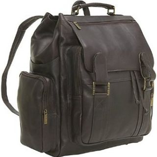 Cape Cod Leather Oversized Vaqueta Leather Backpack (Cafe