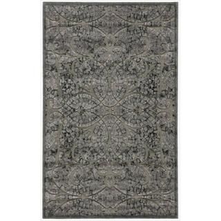 Graphic Illusions Moasic Grey Rug (36 x 56)