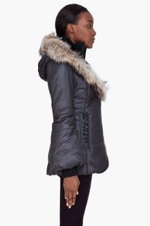 Mackage Black Quilted Peaches Coat for women