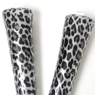 PAIR OF MIAMICA INNER BOOTIE ANIMAL PRINT BLACK TRENDY INFLATABLE BOOT