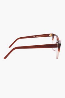 Super Dark Brown Gradient People Optical Glasses for men